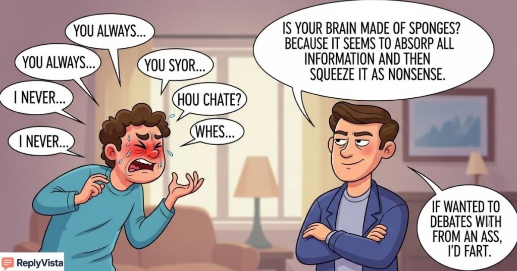 Savage Comebacks in an Argument 