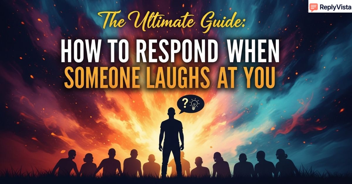 When Someone Laughs at You