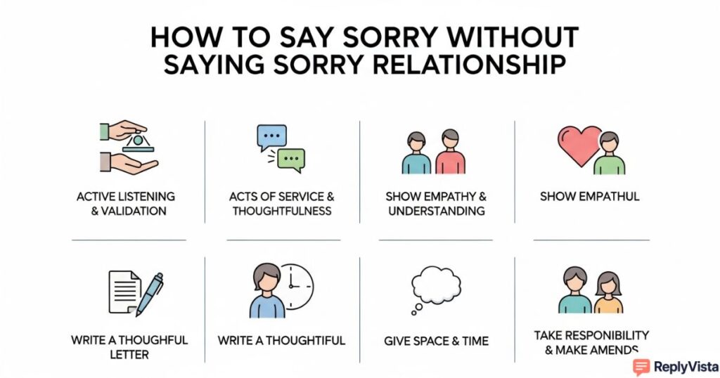 Apologize Without Saying Sorry